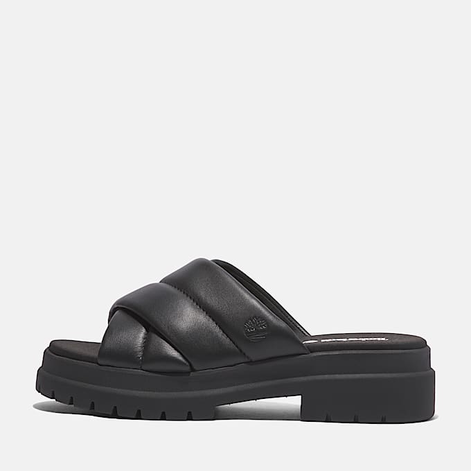 London Vibe Slide Sandal for Women in Black