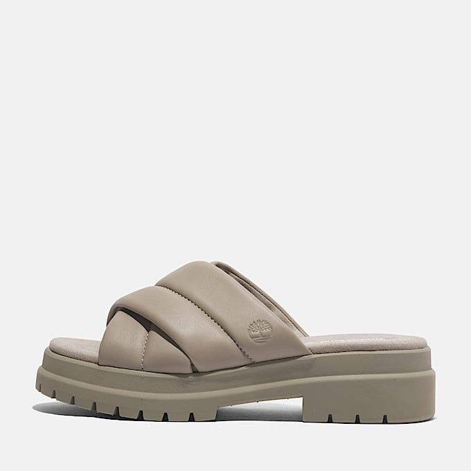 London Vibe Slide Sandal for Women in Beige