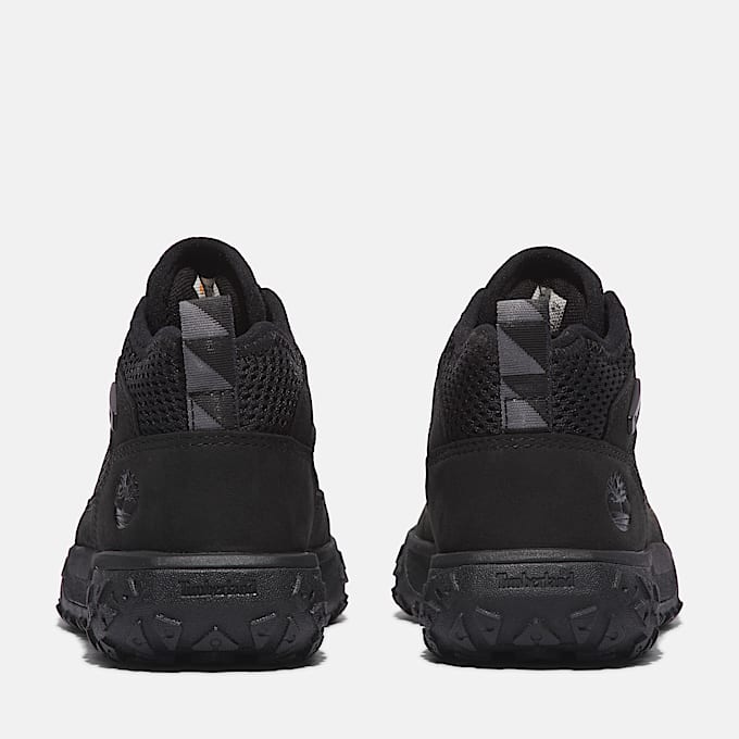 Basket mi-haute élastique GreenStride™ Motion 6 pour enfant en noir