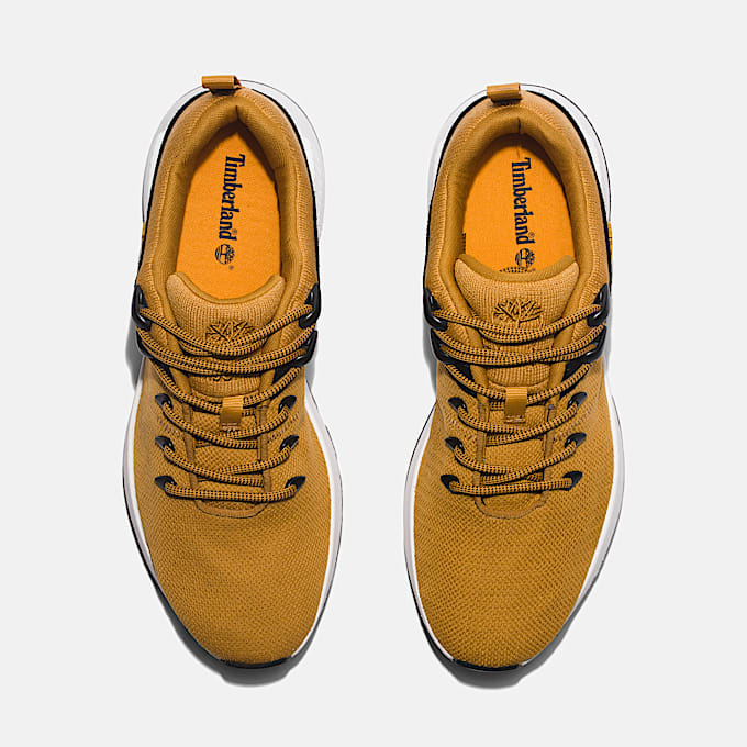 Basket basse à lacets Sprint Trekker pour homme en jaune