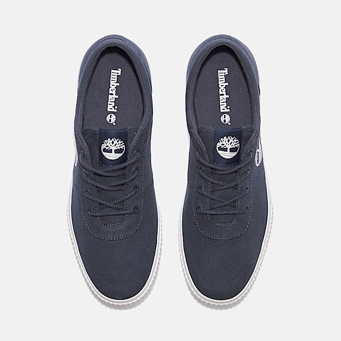 Mylo Bay Lage Vetersneaker voor heren in donkerblauw