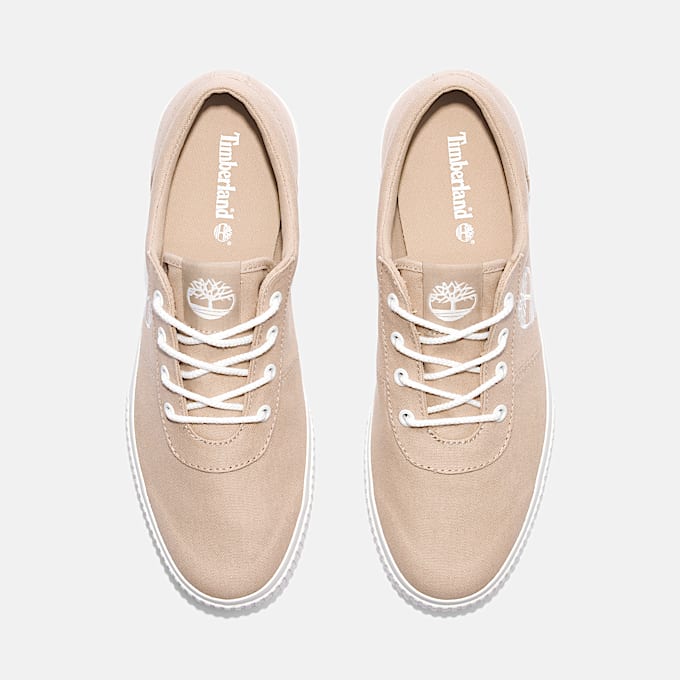 Mylo Bay Lage Vetersneaker voor heren in beige