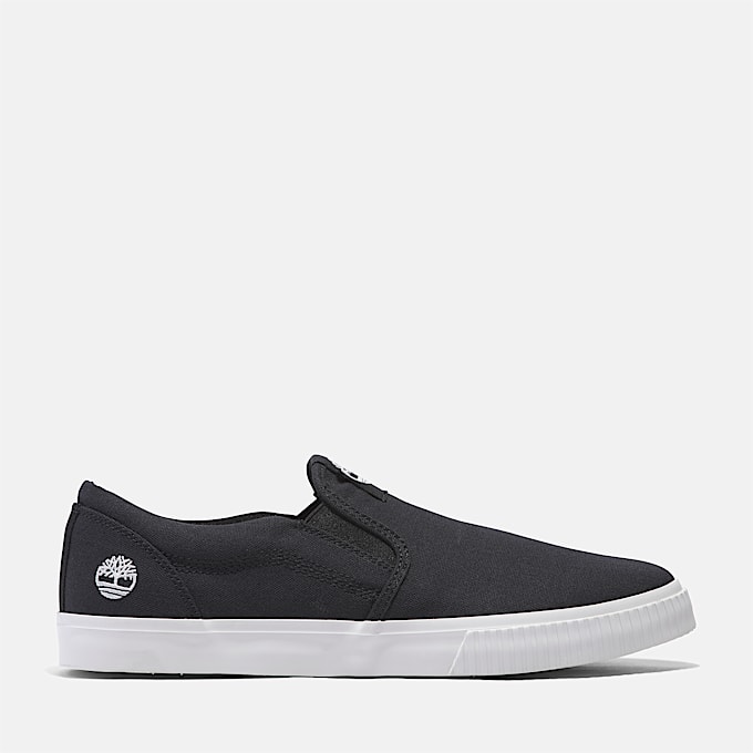 Mylo Bay Slip-on Low Trainer for Men in Black - 1