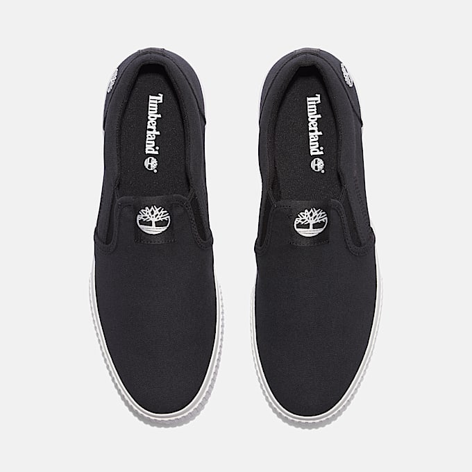 Sneaker Bassa Slip-on Mylo Bay da Uomo in colore nero