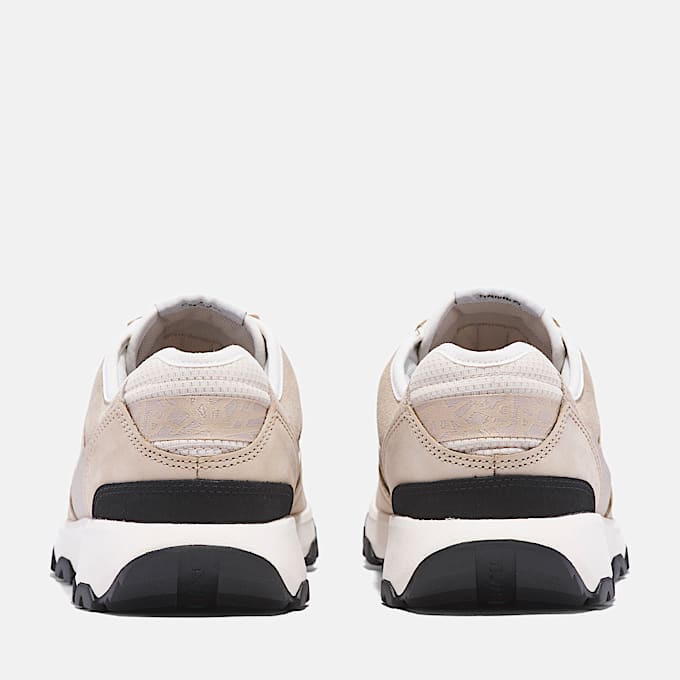 Winsor Park Low Lace Up Trainer for Men in Beige