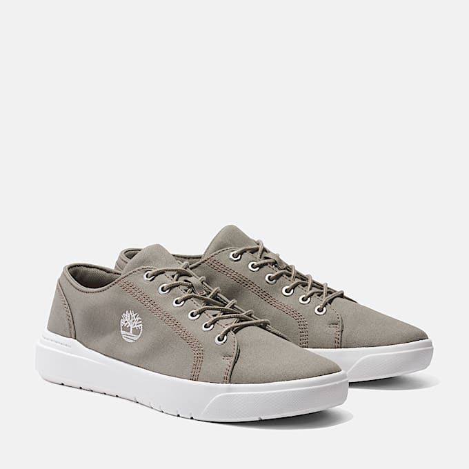 Seneca Bay Low Lace Up Trainer for Men in Light Beige