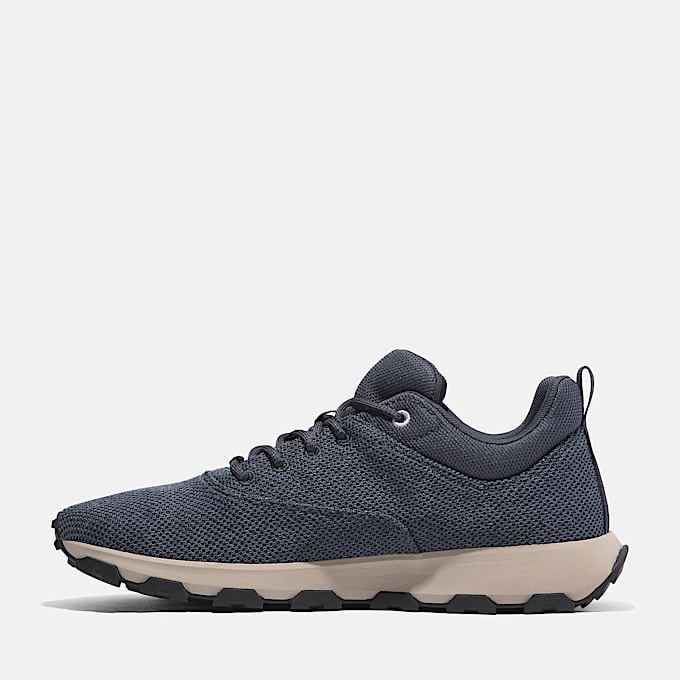 Winsor Park Lage Vetersneaker voor heren in donkerblauw
