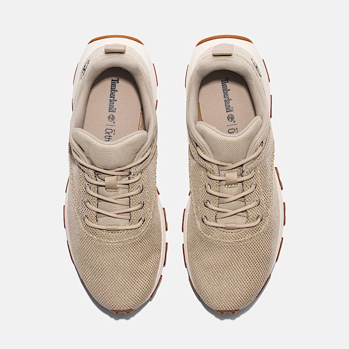 Basket basse à lacets Winsor Park pour homme en beige