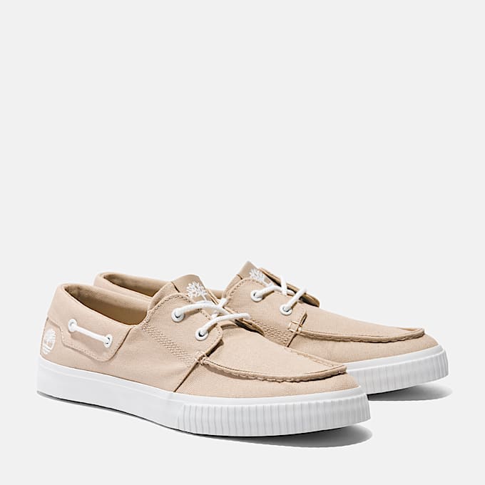 Mylo Bay Lage Vetersneaker voor heren in beige