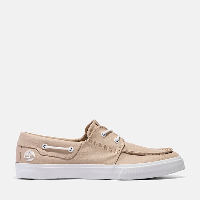 Mylo Bay Lage Vetersneaker voor heren in beige - 1