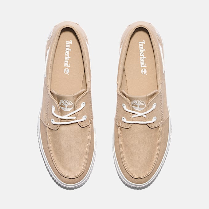 Sneaker Bassa Stringata Mylo Bay da Uomo in beige