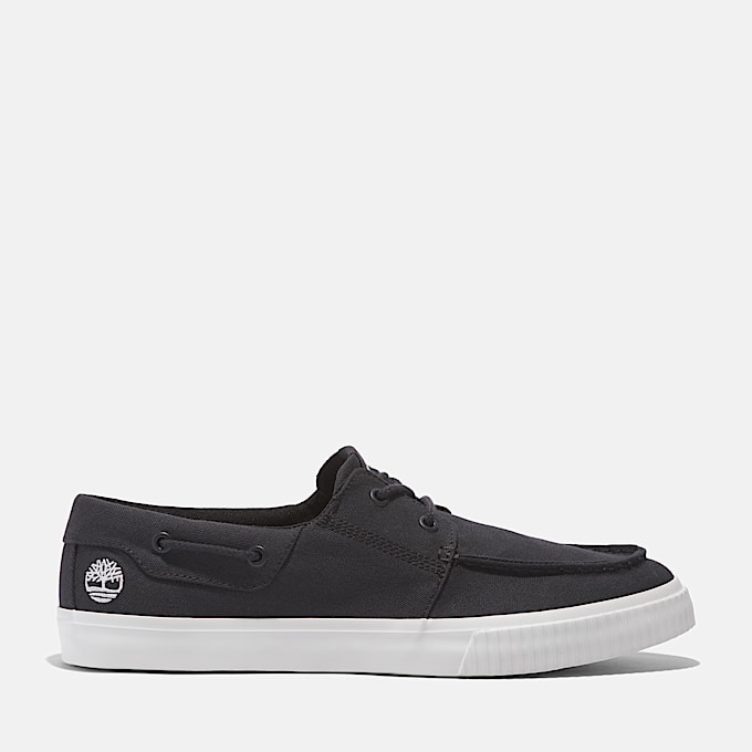 Mylo Bay Lace-up Low Trainer for Men in Black - 1