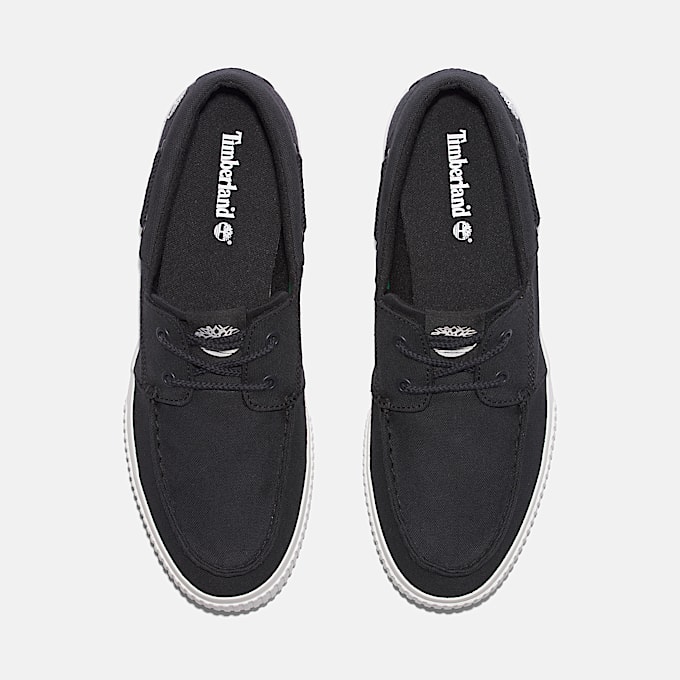 Mylo Bay Lace-up Low Trainer for Men in Black
