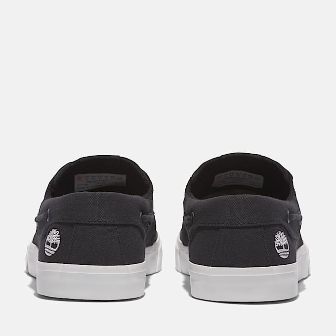 Mylo Bay Lace-up Low Trainer for Men in Black
