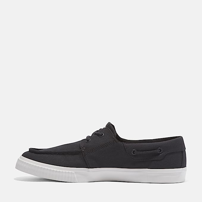 Mylo Bay Lace-up Low Trainer for Men in Black