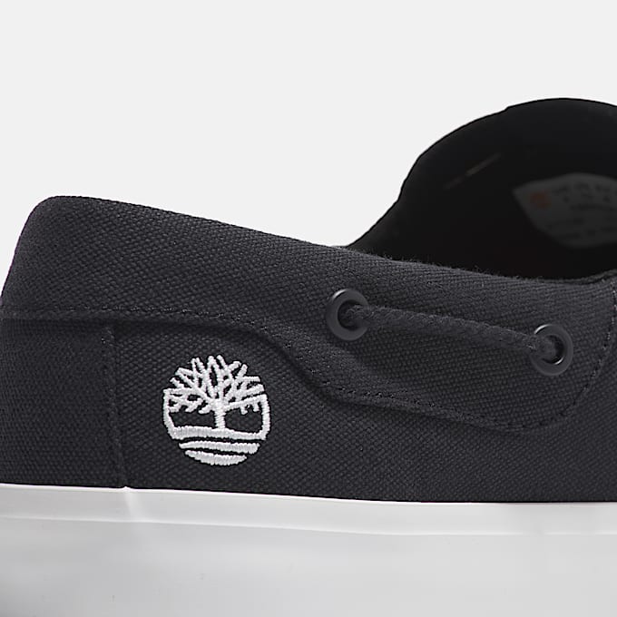 Mylo Bay Lace-up Low Trainer for Men in Black