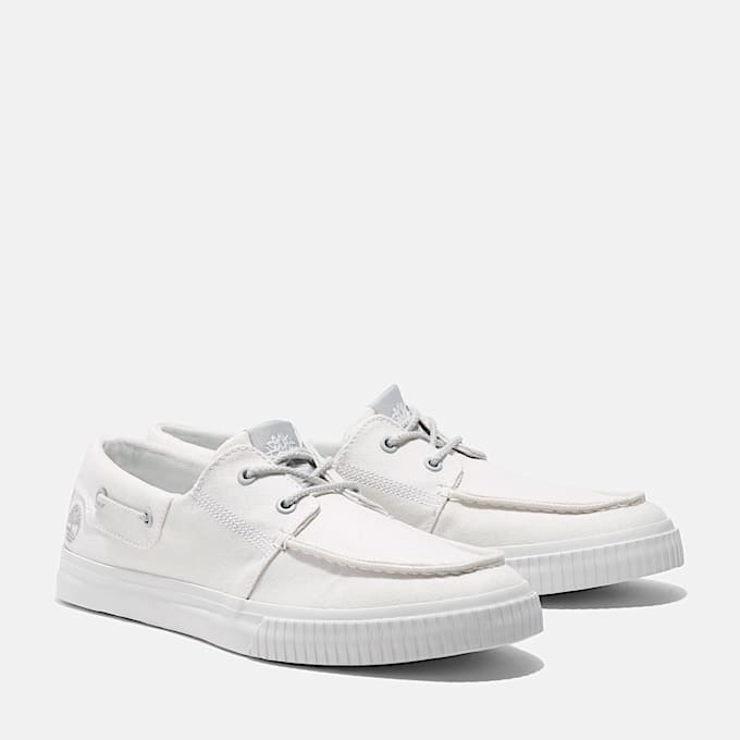 Mylo Bay Low-Top-Sneaker zum Schnüren für Herren in Weiß