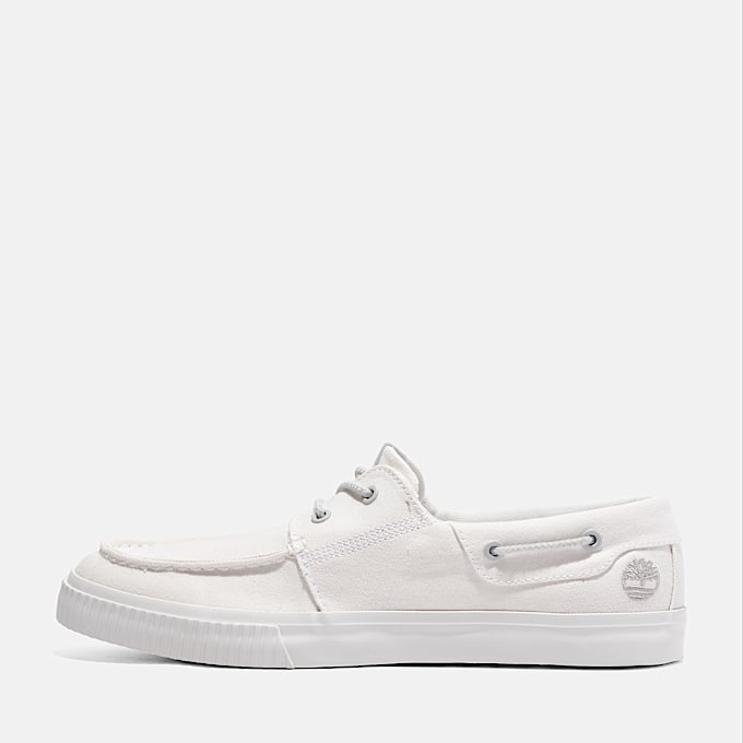 Mylo Bay Low-Top-Sneaker zum Schnüren für Herren in Weiß