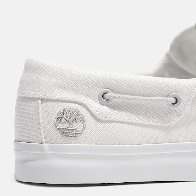 Mylo Bay Low-Top-Sneaker zum Schnüren für Herren in Weiß