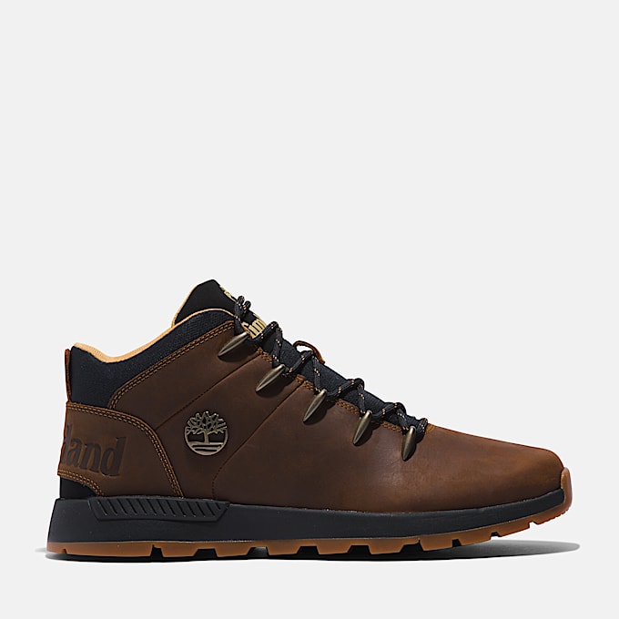Halbhoher Sprint Trekker Sneaker für Herren in Braun - 1
