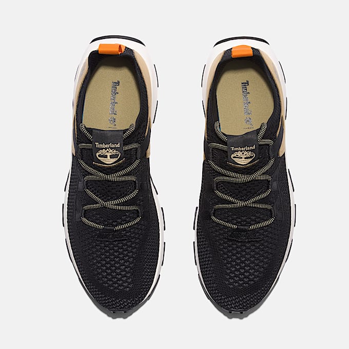 Sneaker Bassa Stringata Winsor Trail da Uomo in colore nero