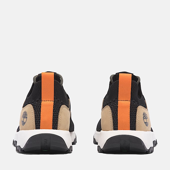 Sneaker Bassa Stringata Winsor Trail da Uomo in colore nero
