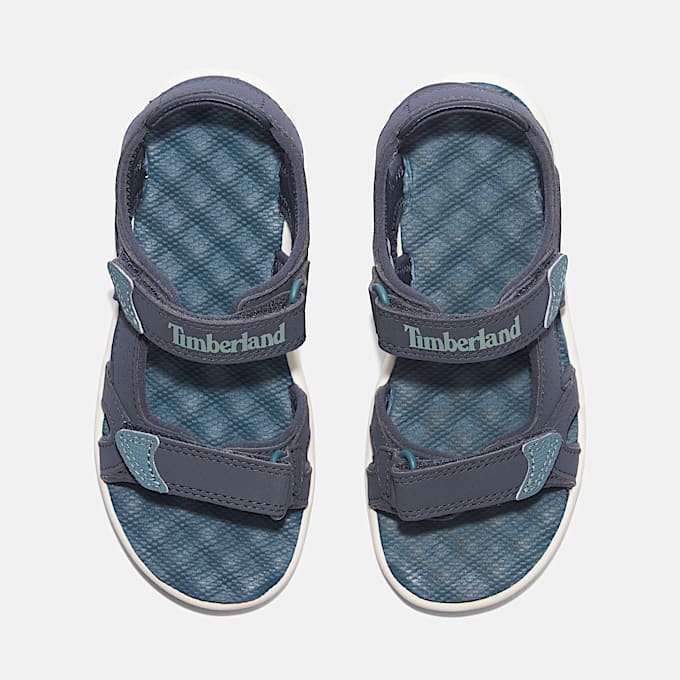 Perkins Row Backstrap Sandal for Youth in Dark Blue
