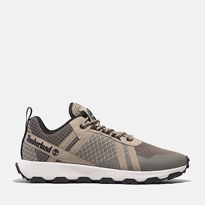 Winsor Trail Low Lace-Up Trainer for Men in Light Brown - 1