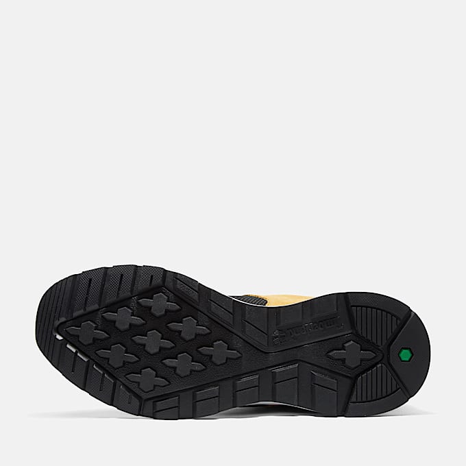 Sprint Trekker Lage Vetersneaker voor heren in zwart/geel
