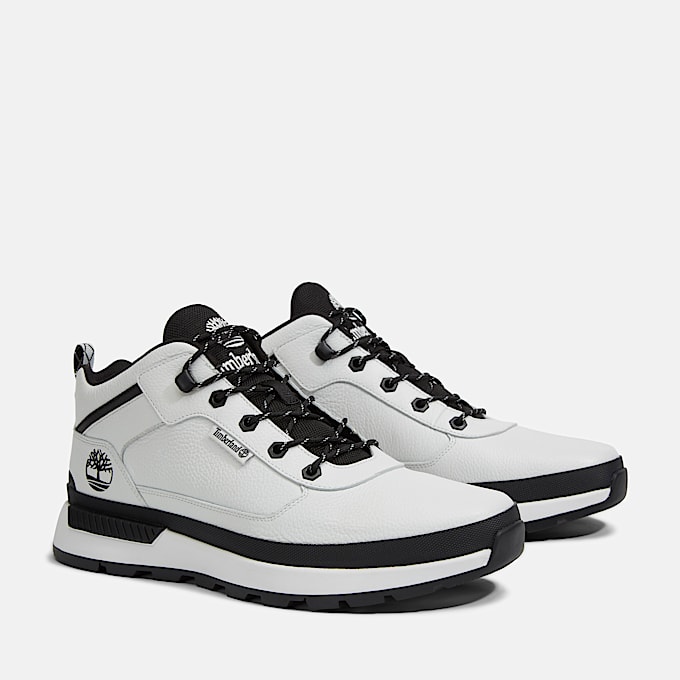 Field Trekker Lace-Up Trainer for Men in White
