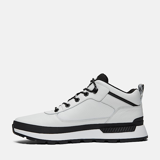 Field Trekker Lace-Up Trainer for Men in White