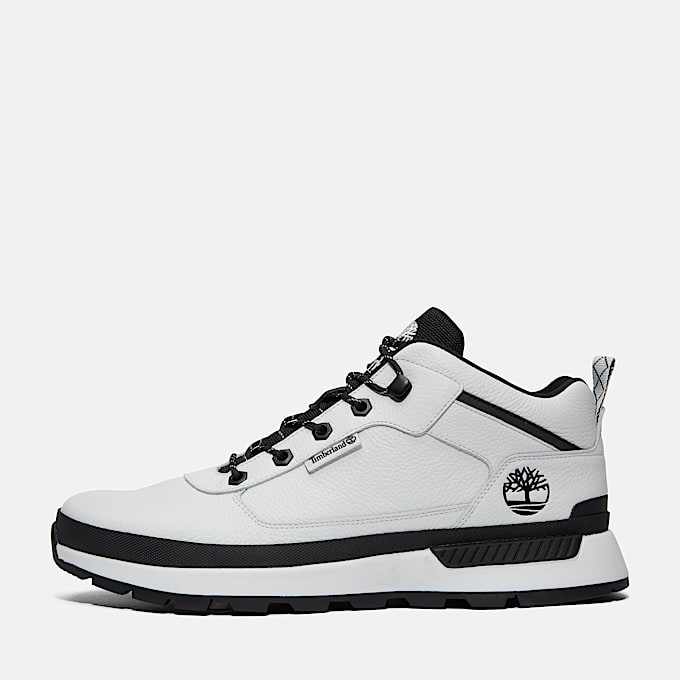 Field Trekker Lace-Up Trainer for Men in White