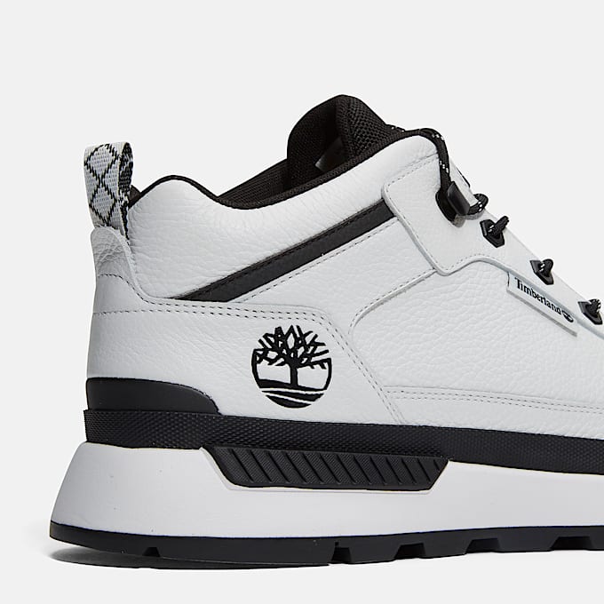 Field Trekker Lace-Up Trainer for Men in White