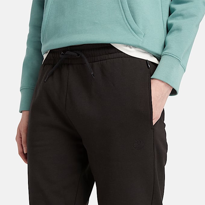 Exeter River Brushed Back Jogger Pant for Women in Black