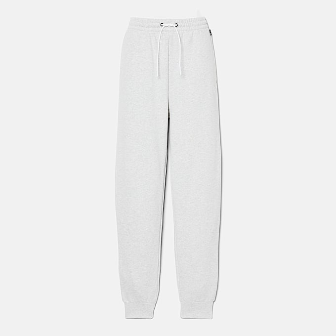 Exeter River Brushed Back Jogger Pant for Women in Light Grey