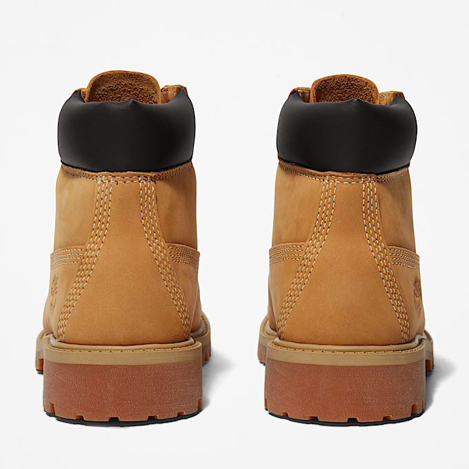 Scarponcino Impermeabile Timberland® Premium 6-Inch da Bambino (dal 30,5 al 35) in giallo