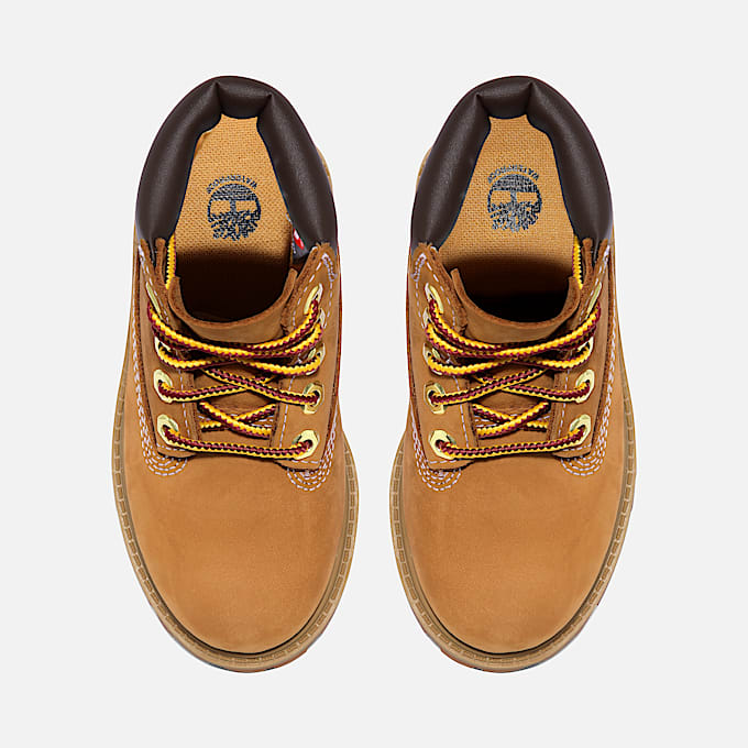 Botas 6 Inch Premium Timberland® para niño (de 20 a 30) en amarillo