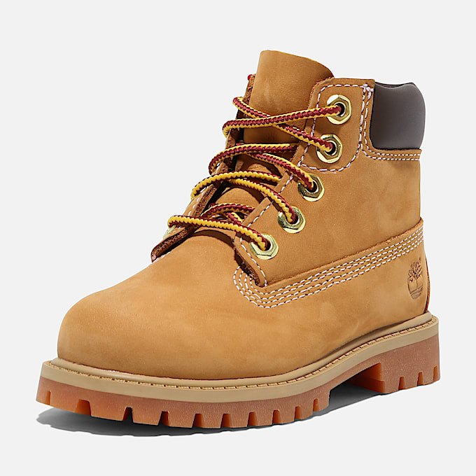 Botas 6 Inch Premium Timberland® para niño (de 20 a 30) en amarillo