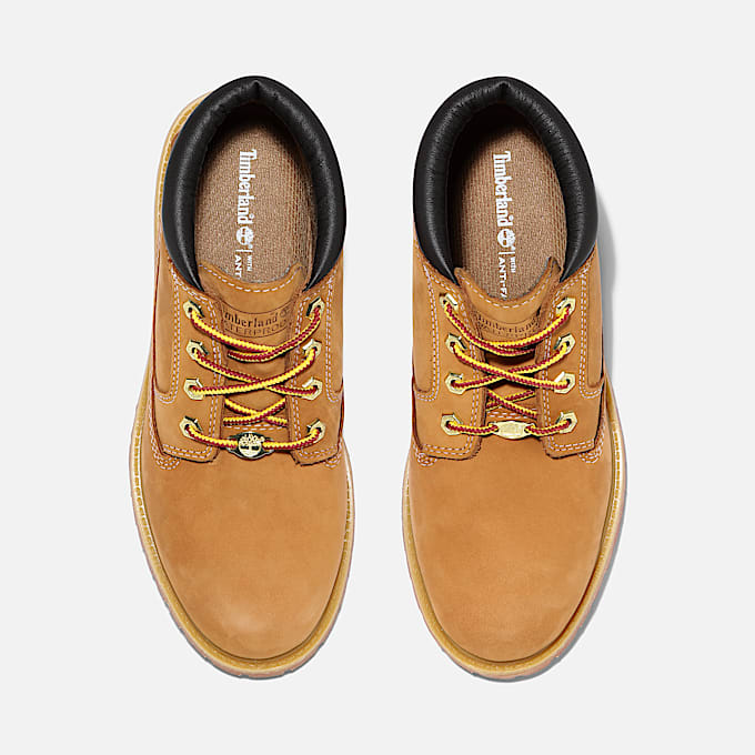 Stivale Chukka Impermeabile Nellie da Donna in giallo