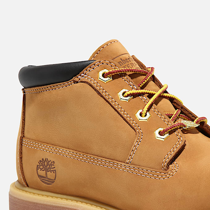 Stivale Chukka Impermeabile Nellie da Donna in giallo