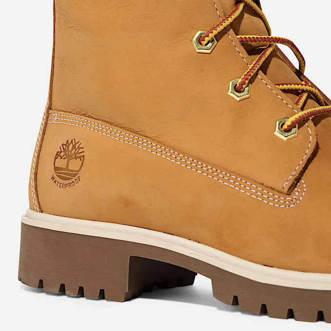 14-inch Boot imperméable à lacets Timberland® Premium pour femme en jaune