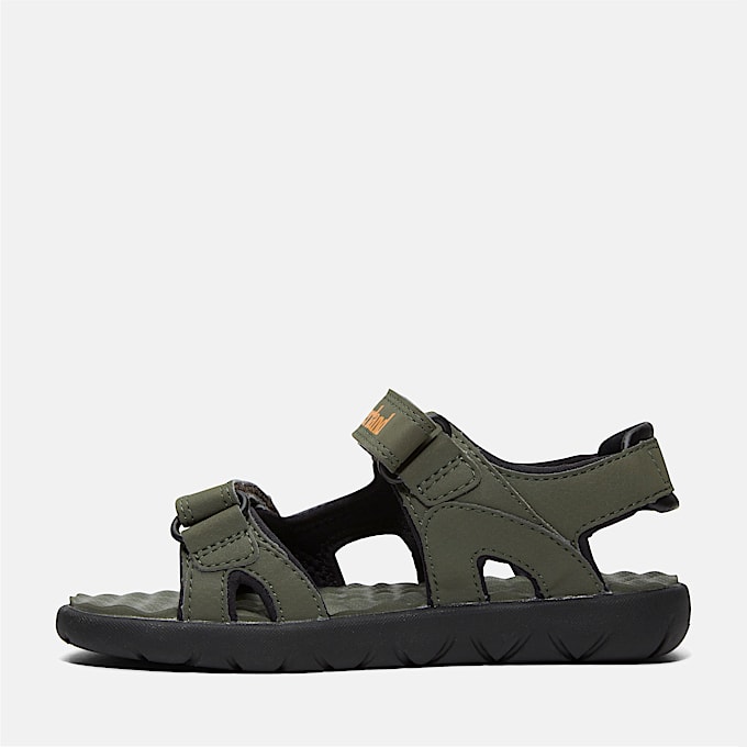 Perkins Row Backstrap Sandal for Youth in Green