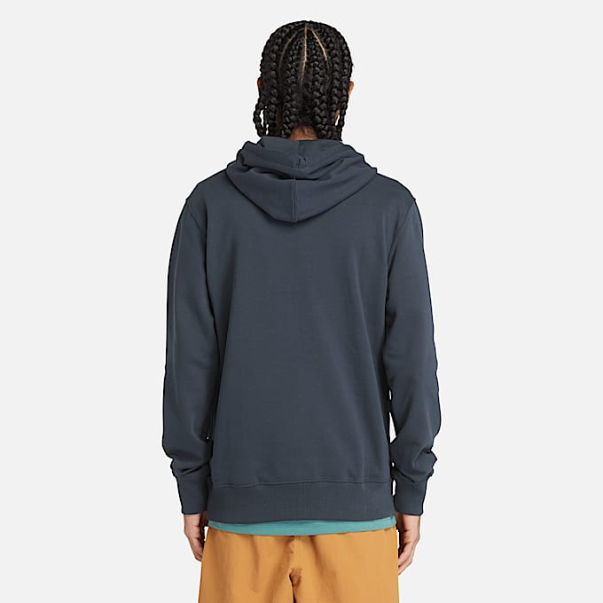 Kennebec River Kapuzenpullover mit Baum-Logo für Herren in Dunkelblau