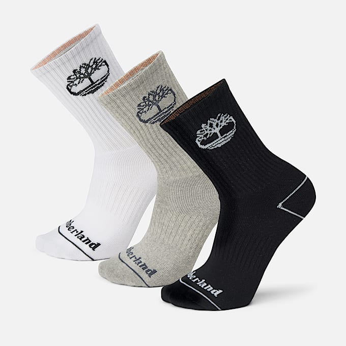 3-Pack Uniseks Bowden Crew Sokken in veelkleurig - 1