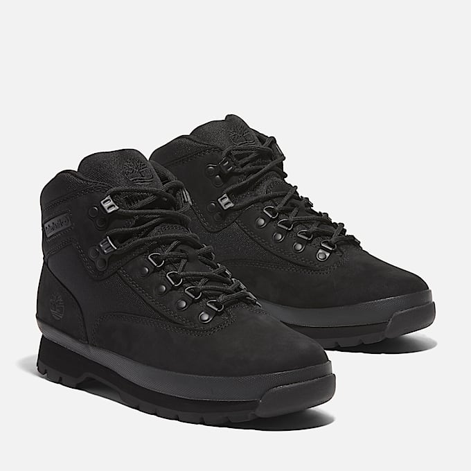 Euro Wanderstiefel für Herren in Schwarz