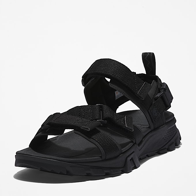 Garrison Trail Sandalen mit Fersenriemen für Herren in Schwarz