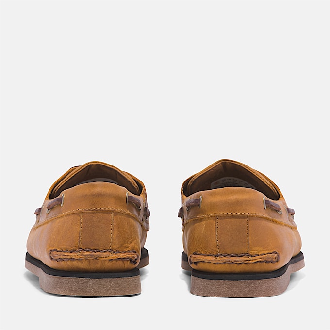 Classic Boat Shoe for Men in Yellow