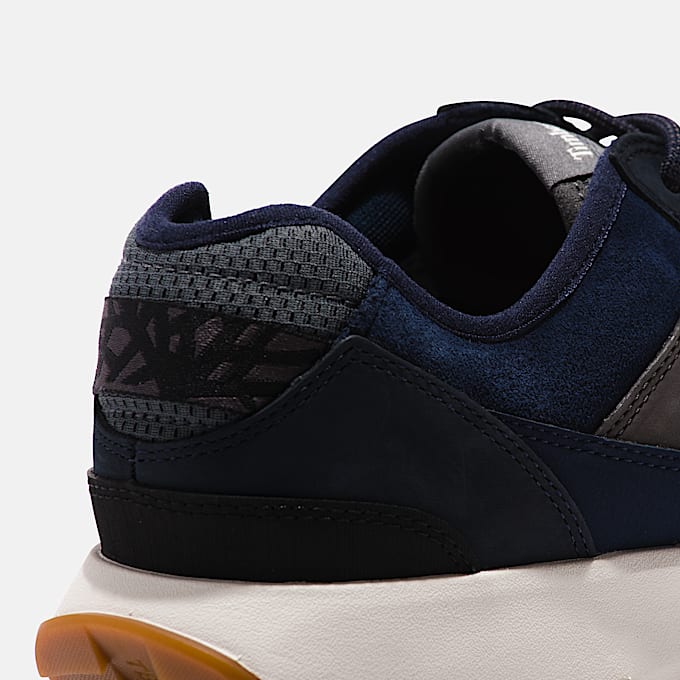 Winsor Park Low Lace Up Trainer for Men in Dark Blue