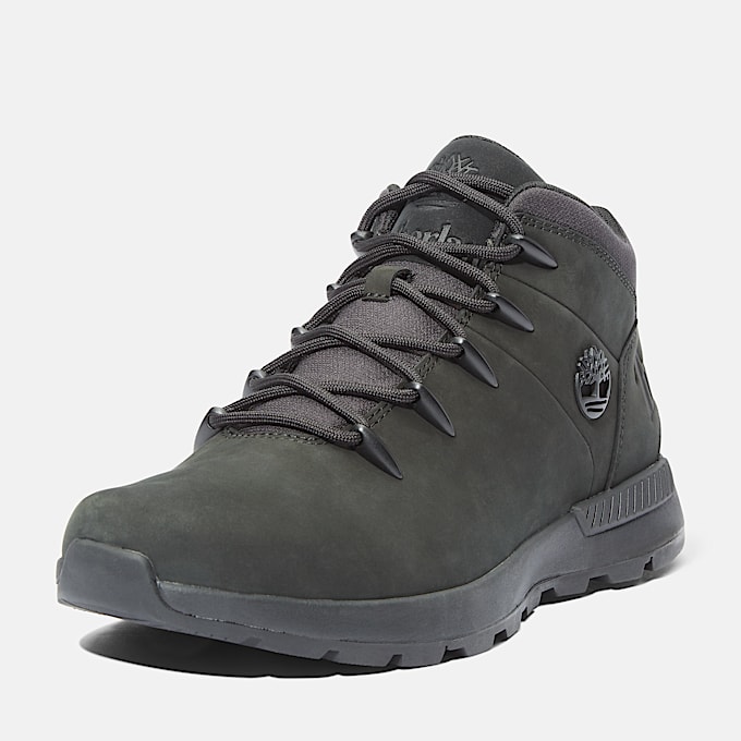 Sneaker Stringata Sprint Trekker Mid da Uomo in colore nero