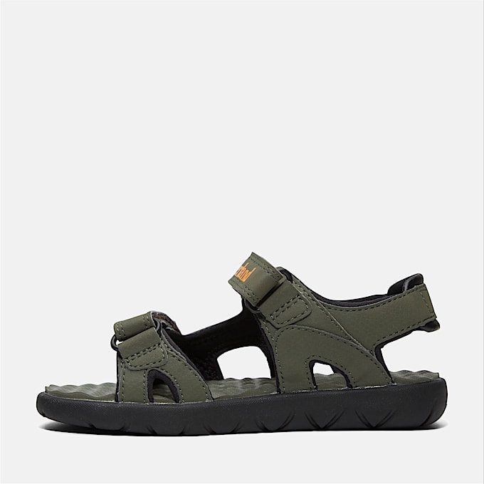 Perkins Row Backstrap Sandal for Junior in Green
